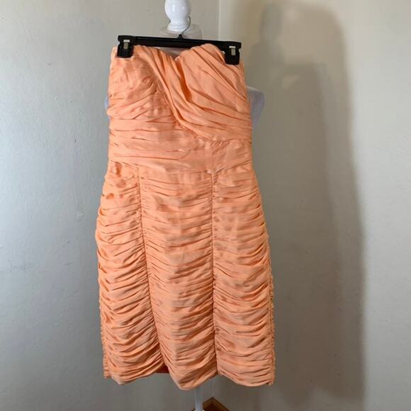 H&M Orange mini dress size 6 - Picture 6 of 10